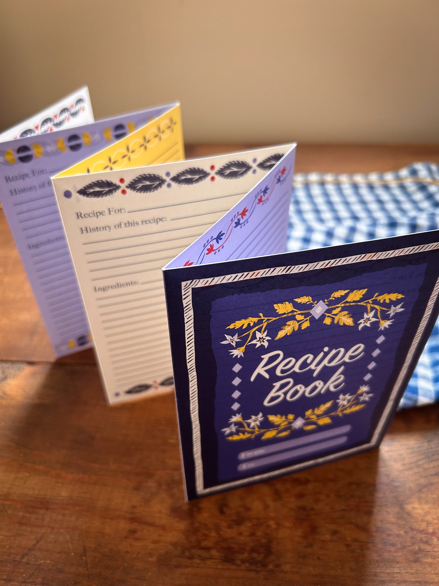 Friendship Recipe Books