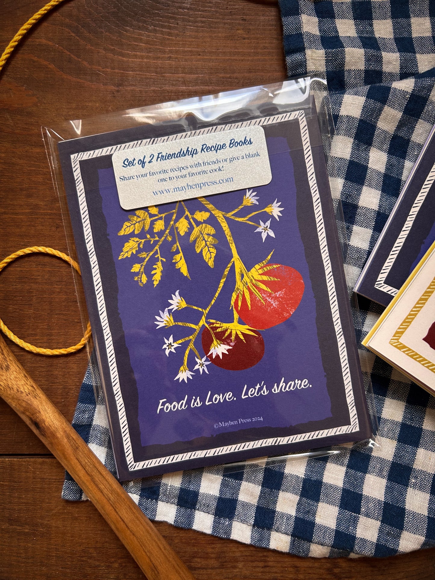 Friendship Recipe Books