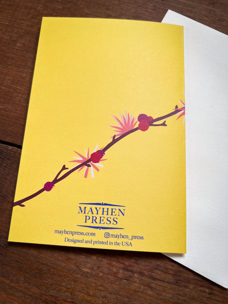 Bluebird Birthday Card