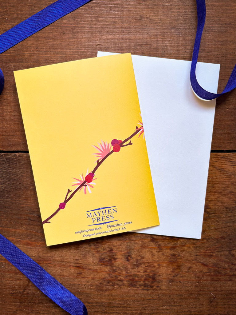 Bluebird Birthday Card