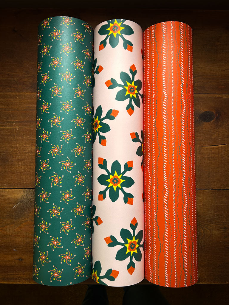 Celebration Collection Wrapping Paper 3-Pack