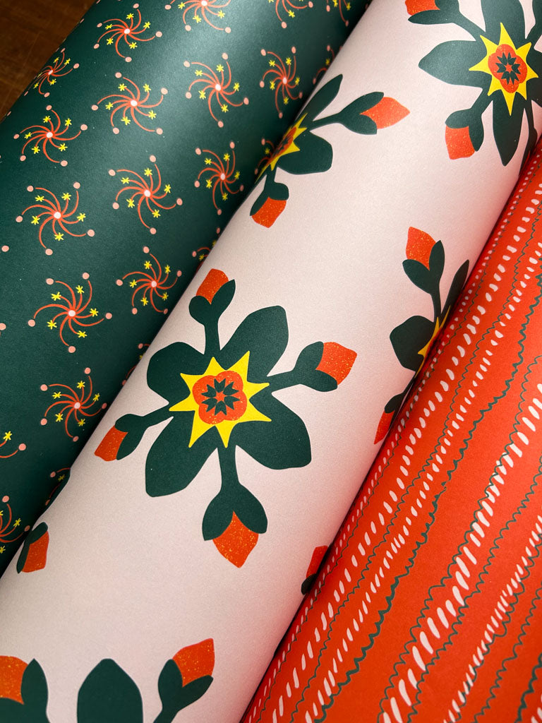 Celebration Collection Wrapping Paper 3-Pack