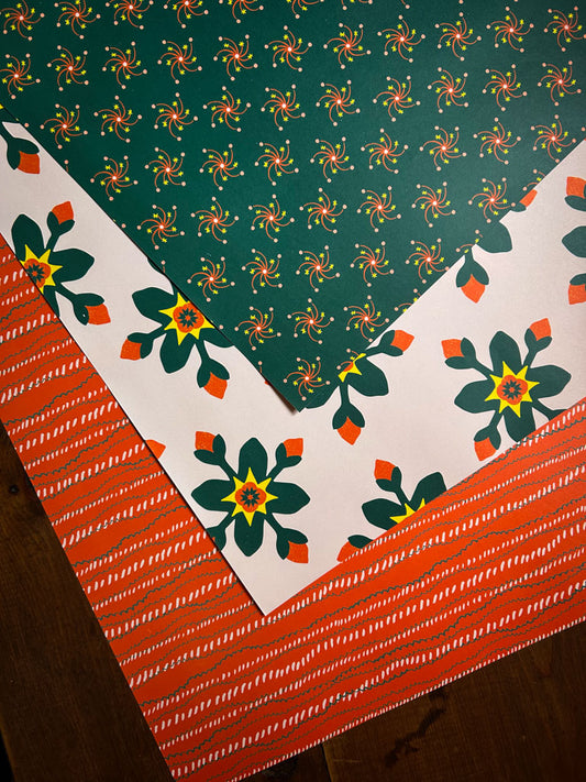 Celebration Collection Wrapping Paper 3-Pack