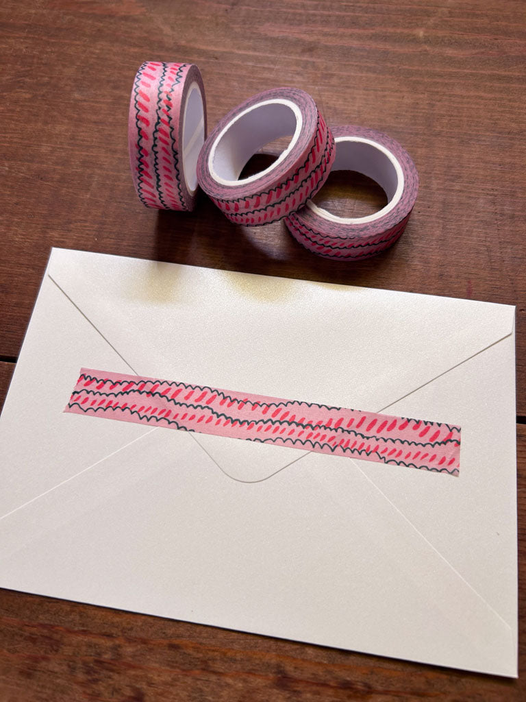 Scallop Stripe Washi Tape