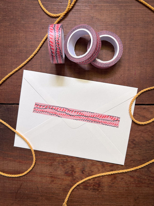 Scallop Stripe Washi Tape