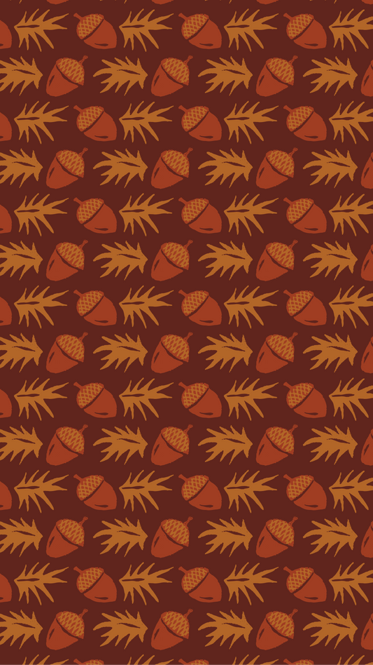 October 2025 Digital Phone Wallpaper