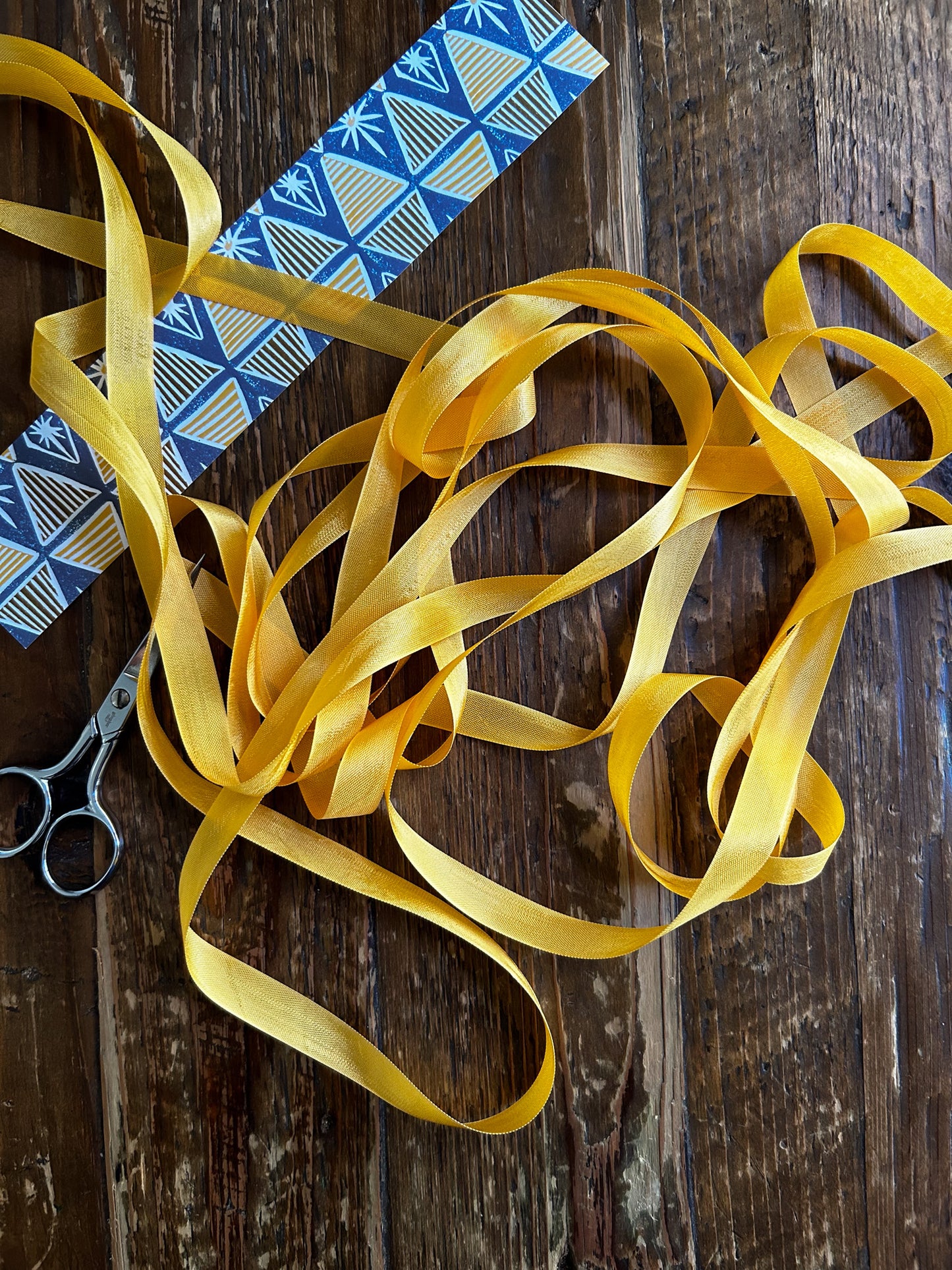 Vintage Style Ribbon- Goldenrod